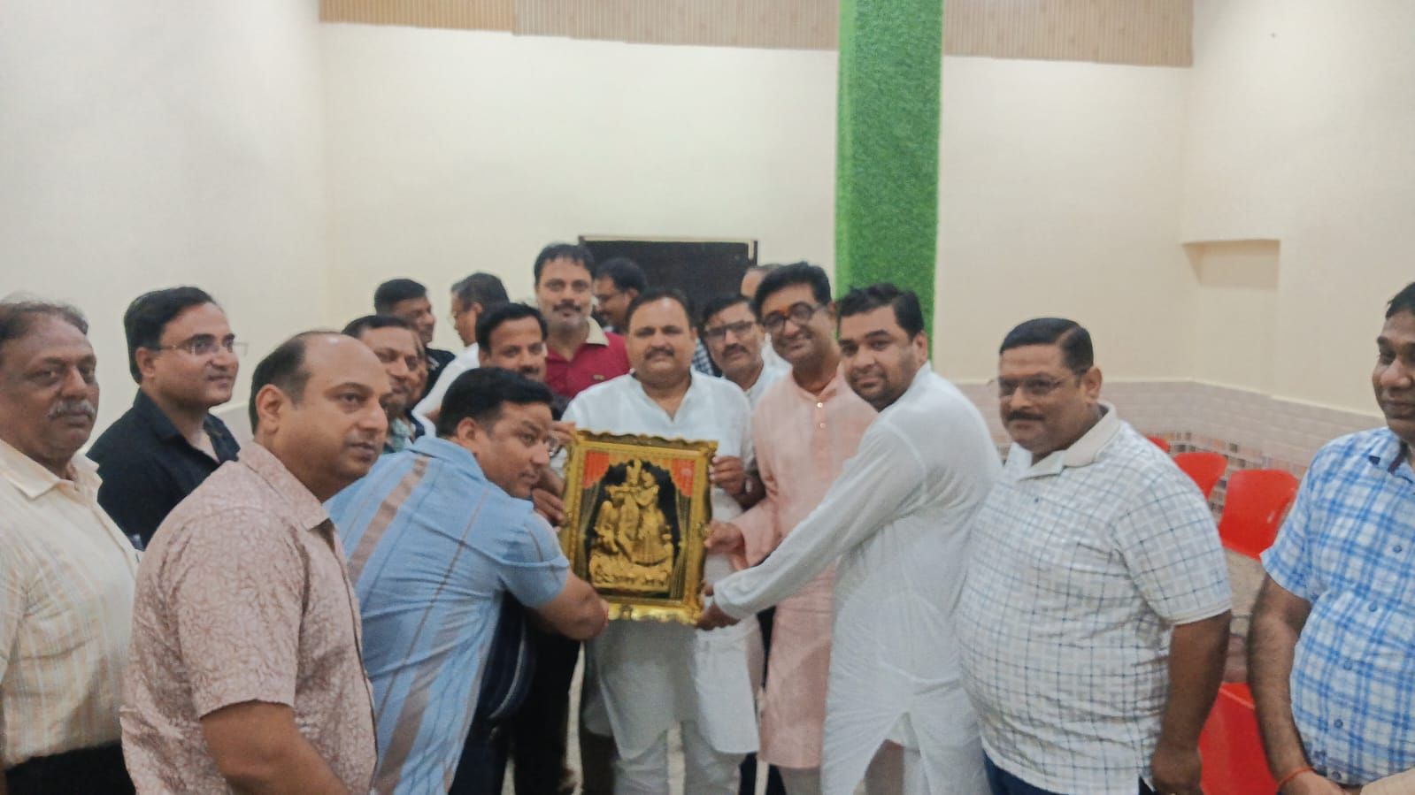 अखिल भारतीय उद्योग व्यापार मंडल ने किया जिलाध्यक्ष का भव्य स्वागत