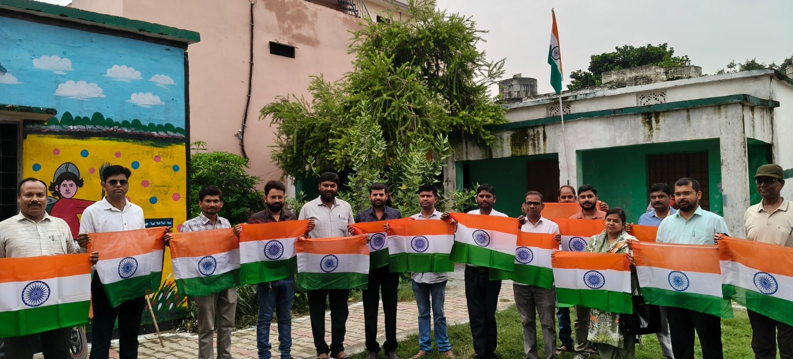 बीआरसी बीसलपुर में मनाया गया स्वतंत्रता दिवस